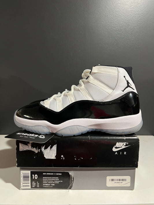 USED Air Jordan 11 Retro Concord 2018 378037-100 SIZE 10M OG ALL JY25-76