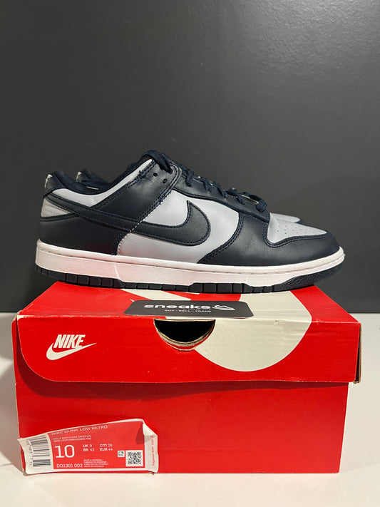 USED Dunk Low Georgetown DD1391-003 SIZE 10M OG ALL AG25-23