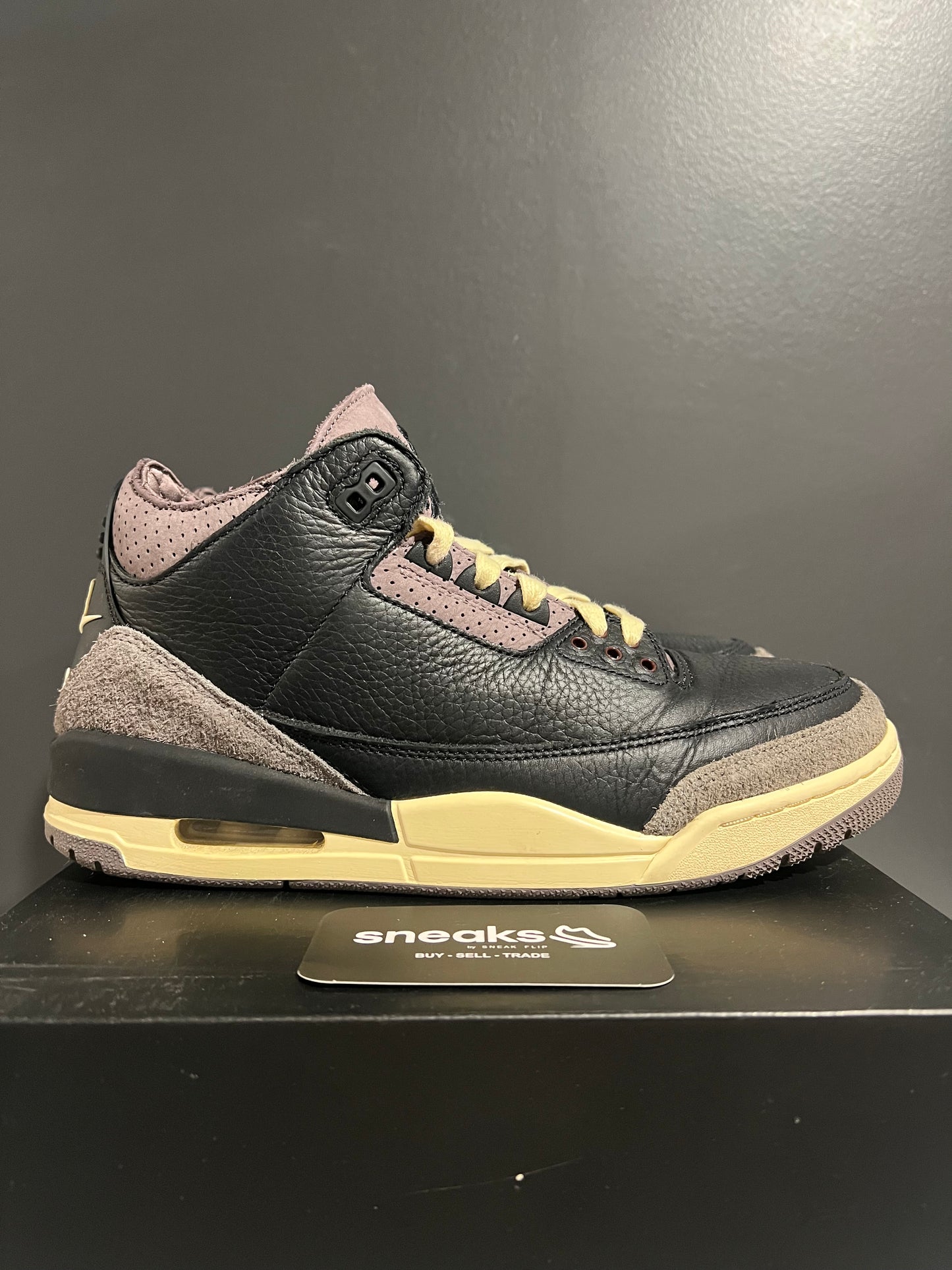 USED A Ma Maniére x Wmns Air Jordan 3 Retro While You Were Sleeping FZ4811-001 SIZE 9.5M OG ALL SP25-083