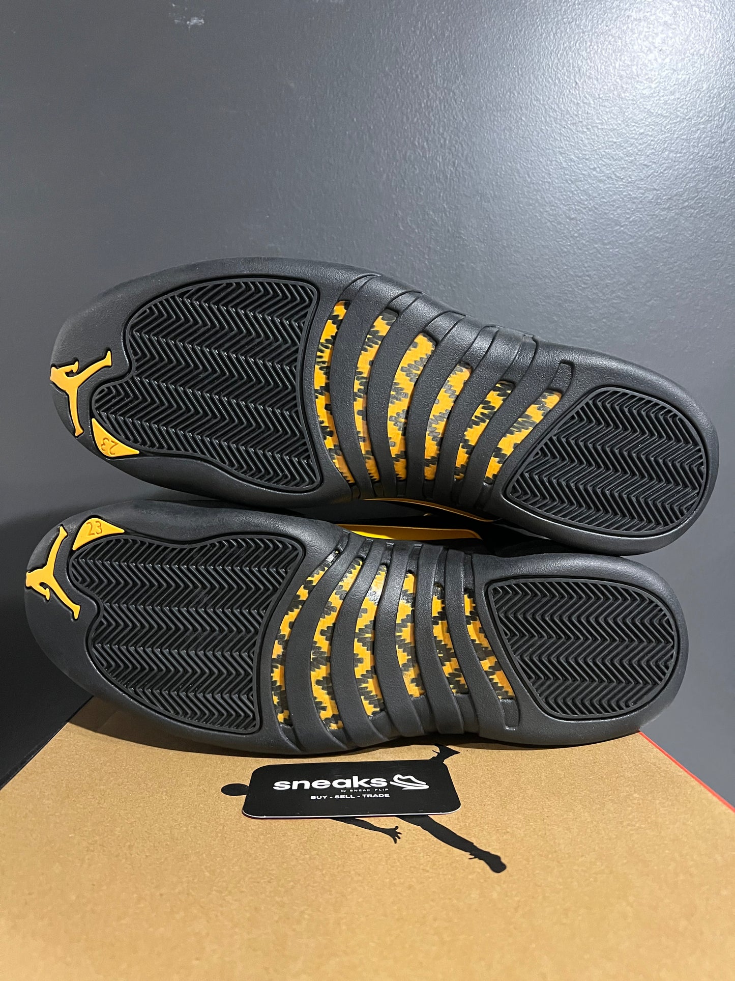 NEW Air Jordan 12 Retro Black Taxi CT8013-071 SIZE 13M OG ALL AG25-238