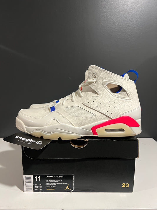 NEW Jordan Flight Club '91 Ultramarine 555475-125 SIZE 11M OG ALL AG25-285