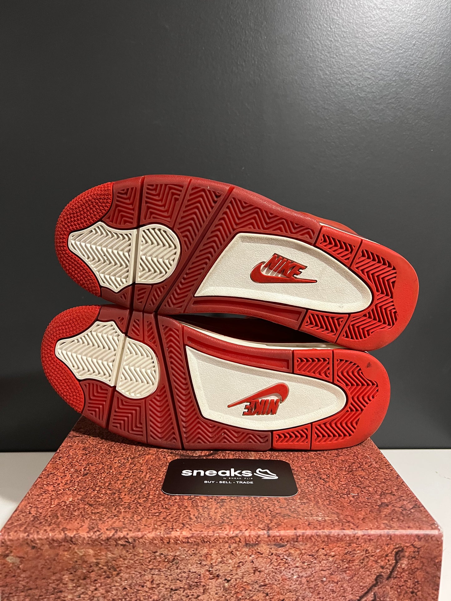 USED Air Jordan 4 Retro SP Nigel Sylvester Brick by Brick HF4340-800 SIZE 8M OG ALL AG25-117