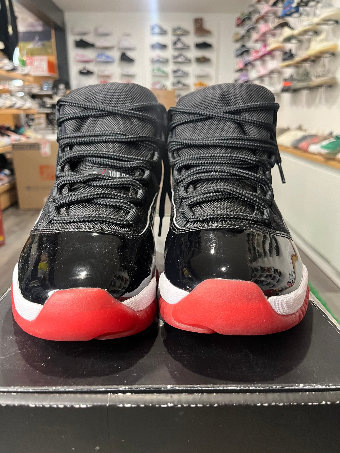 Air Jordan 11 Retro Bred 2019378037-061 USED 10M NO BOX