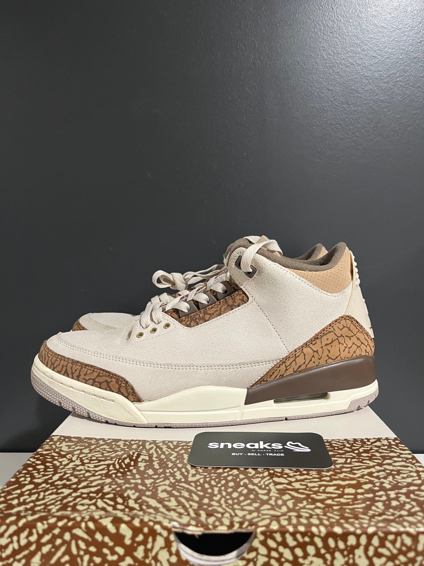 USED Air Jordan 3 Retro Palomino CT8532-102 SIZE 10M OG ALL AG25-336