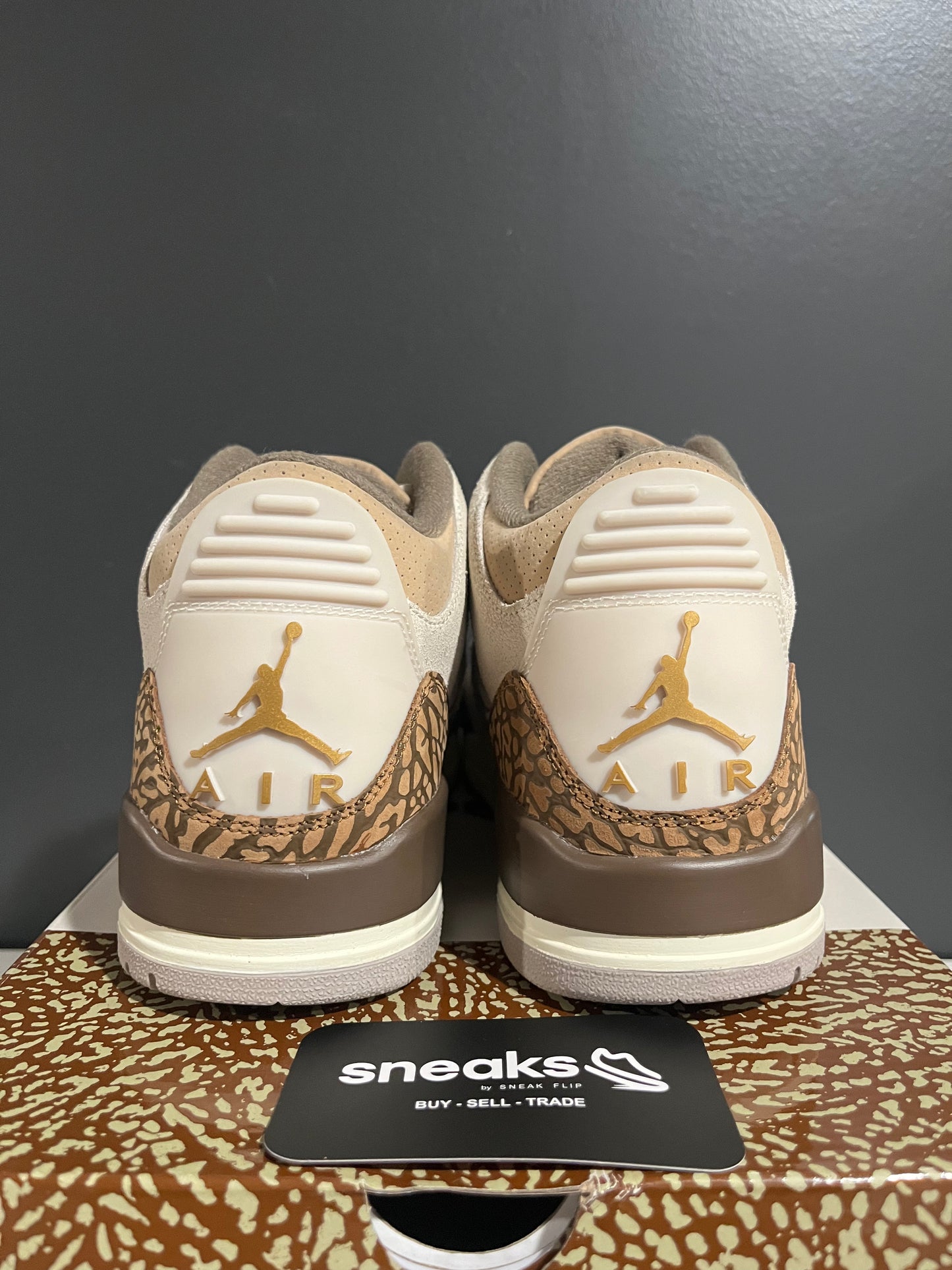 USED Air Jordan 3 Retro Palomino CT8532-102 SIZE 9M OG ALL AG25-334