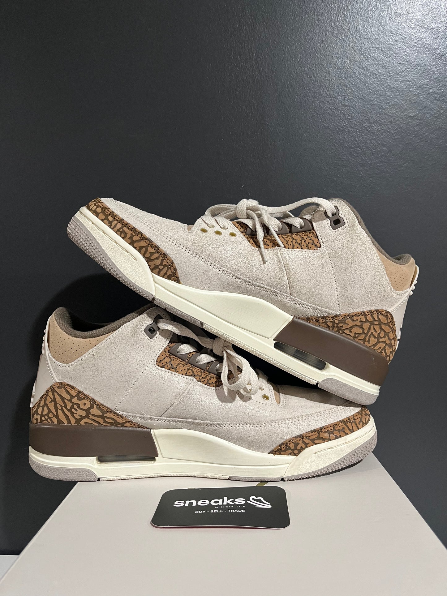 USED Air Jordan 3 Retro Palomino CT8532-102 SIZE 9M OG ALL AG25-334
