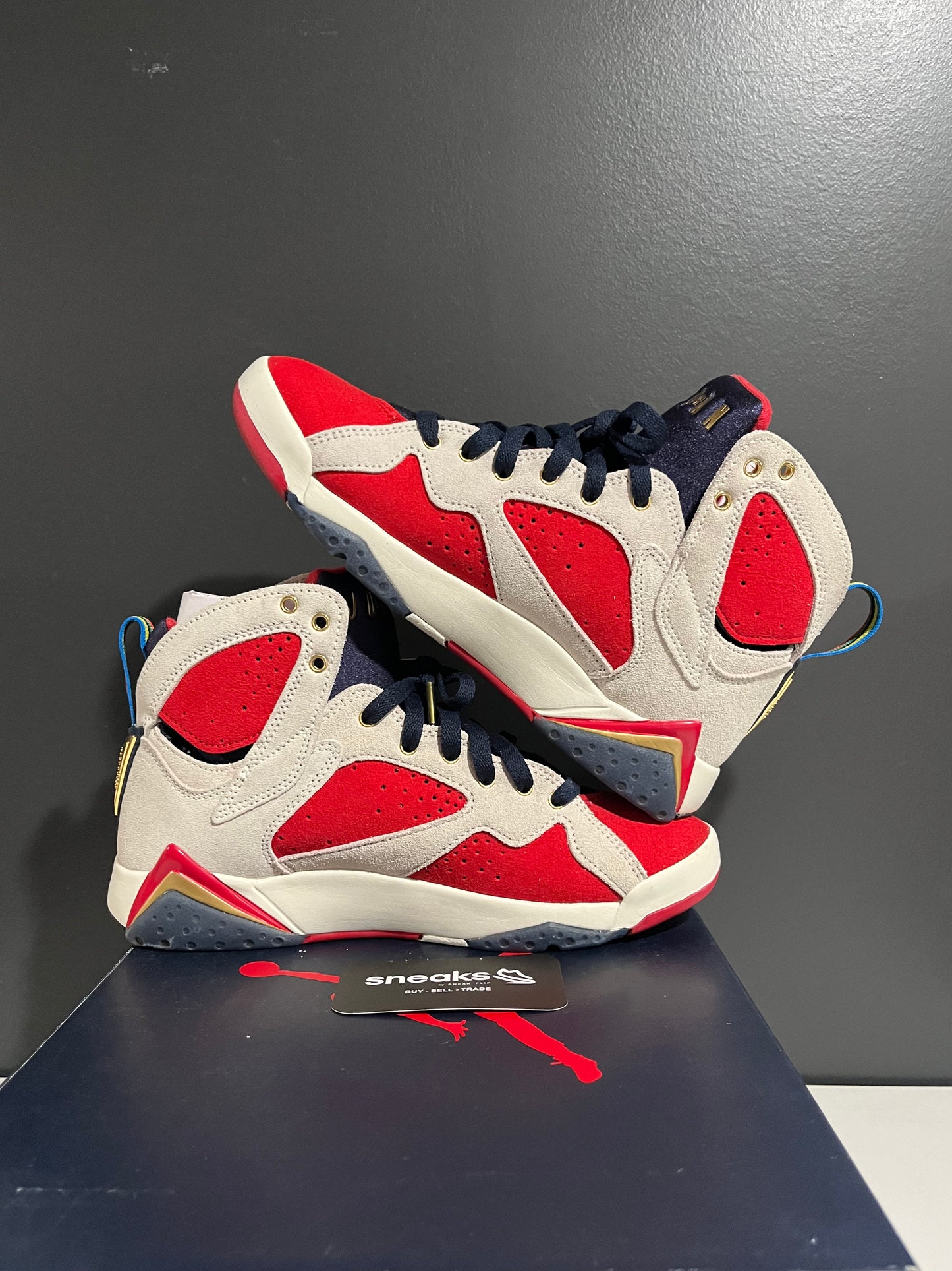 USED Trophy Room x Air Jordan 7 Retro New Sheriff in Town DM1195-474 SIZE 7.5M OG ALL SP25-110