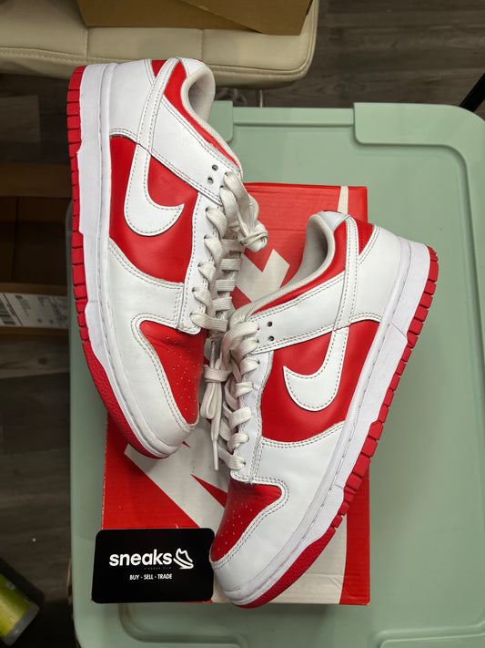 Dunk Low Championship Red DD1391-600 USED