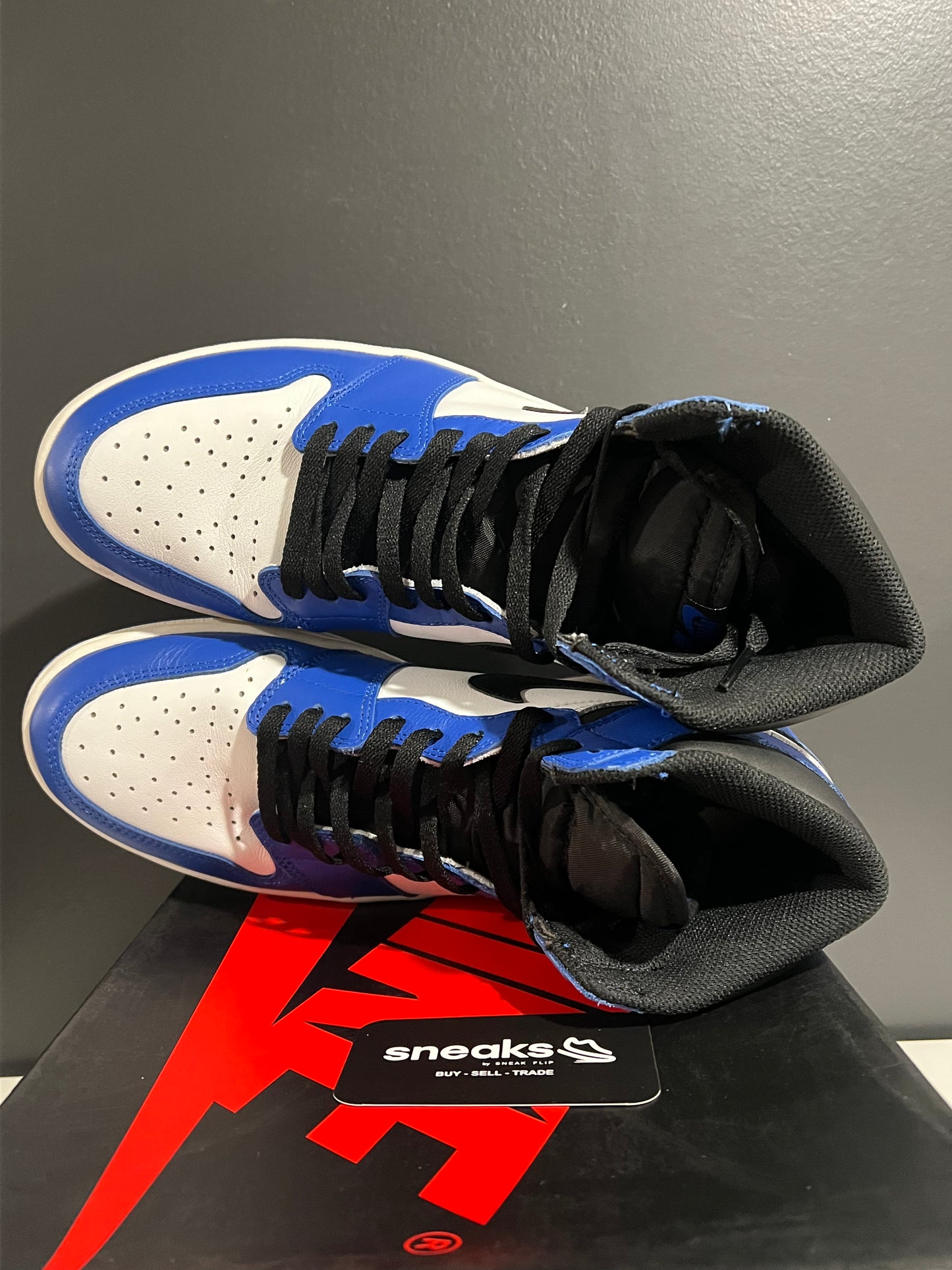 USED Air Jordan 1 Retro High OG Game Royal 555088-403 SIZE 11.5M OG ALL SP25-092