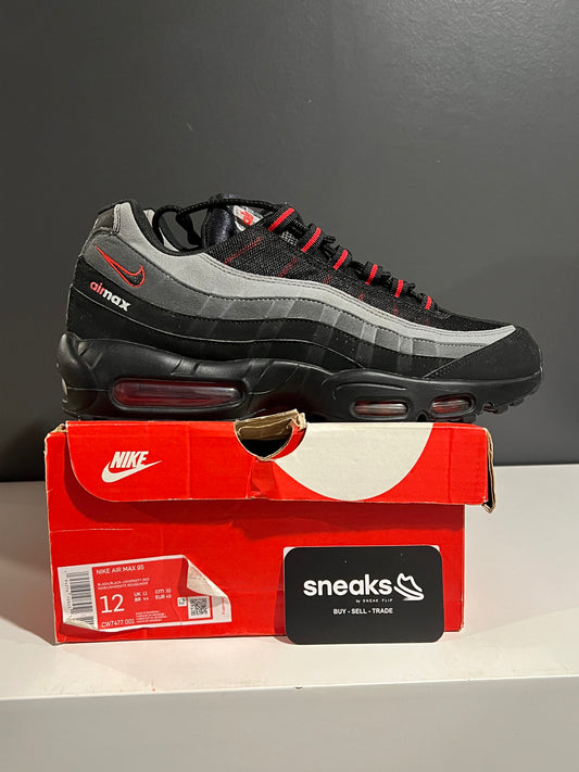 USED Air Max 95 Logo CW7477-001 SIZE 12M OG ALL SP25-146