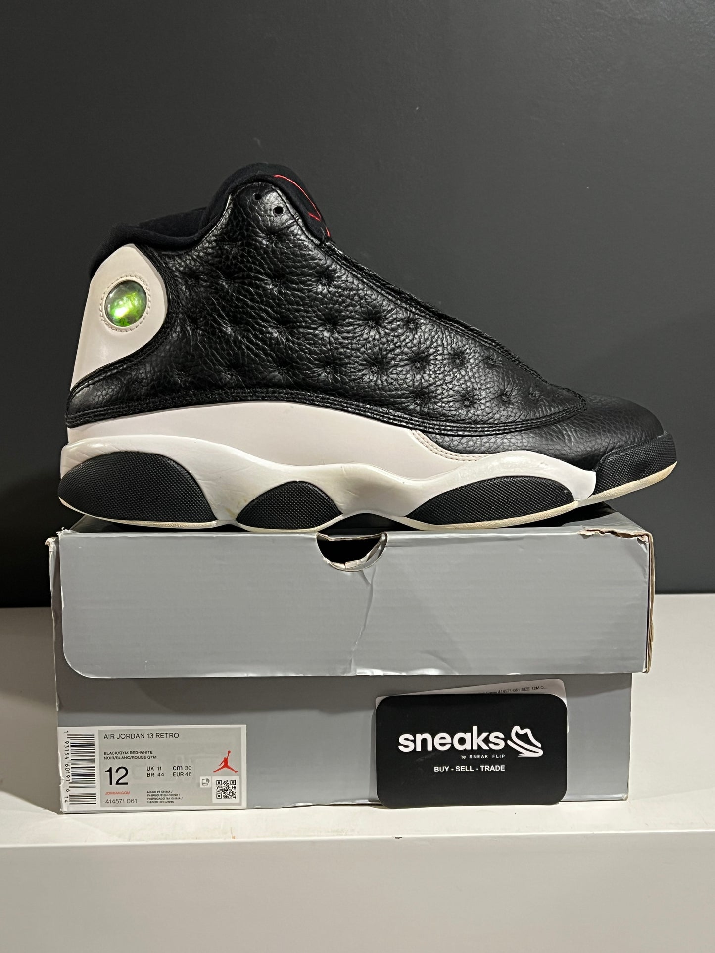 USED Air Jordan 13 Retro Reverse He Got Game 414571-061 SIZE 12M OG ALL SP25-151