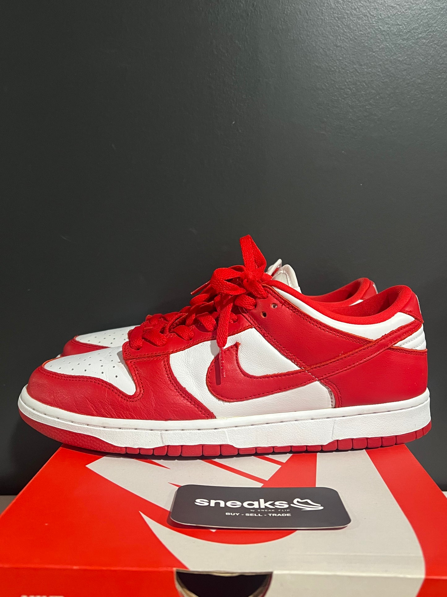 USED Dunk Low Retro SP St. John's 2020 CU1727-100 SIZE 10M OG ALL AG25-24