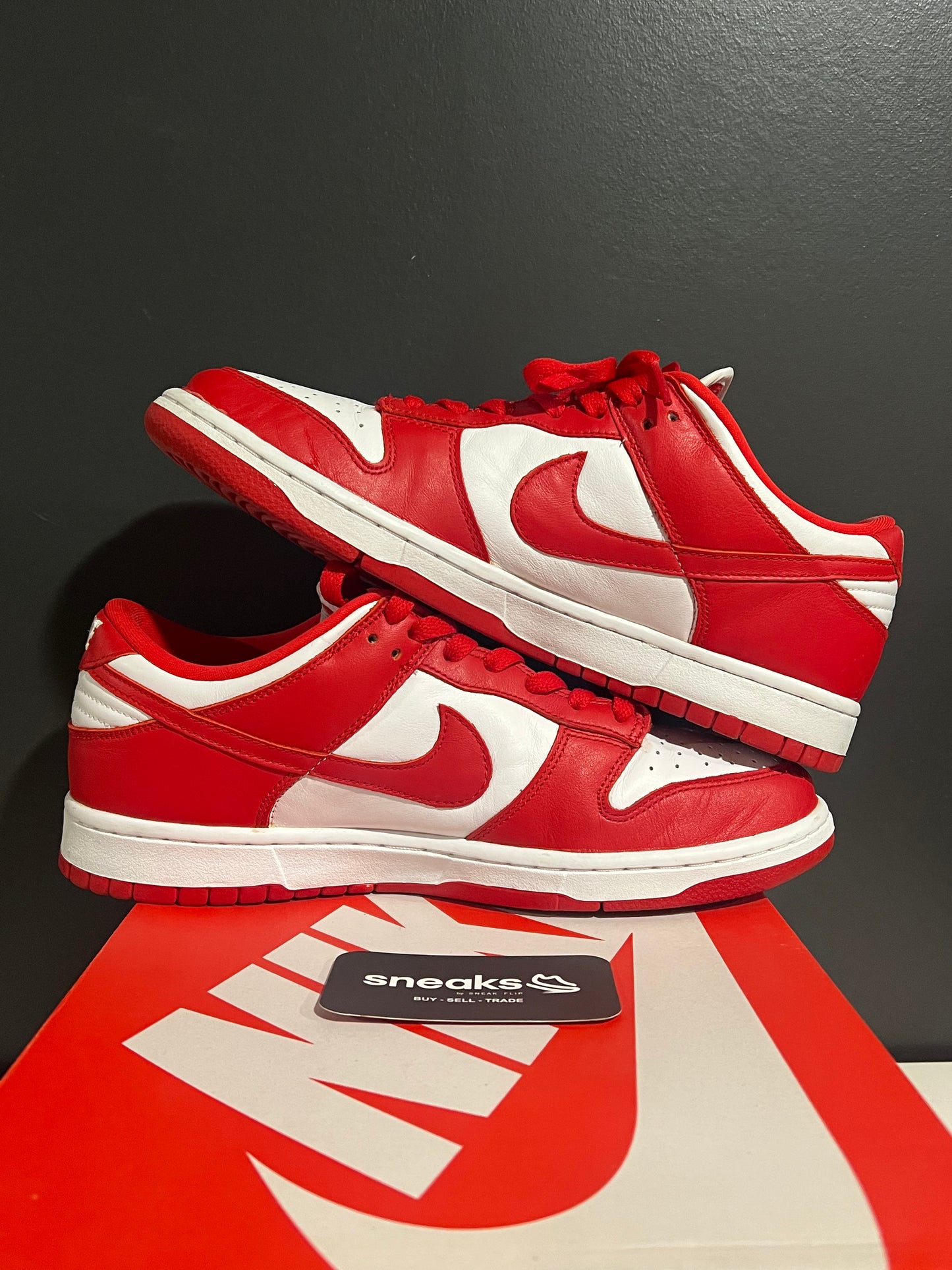 USED Dunk Low Retro SP St. John's 2020 CU1727-100 SIZE 10M OG ALL AG25-24