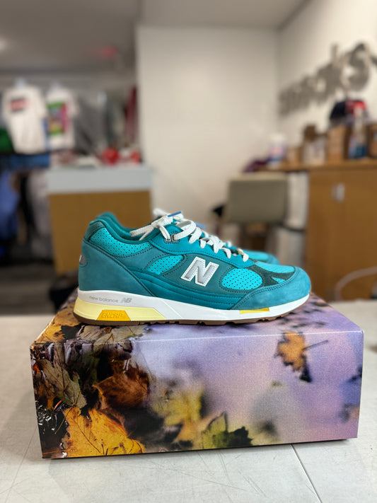 New Balance 991.5 Concepts Teal White M9975CN USED