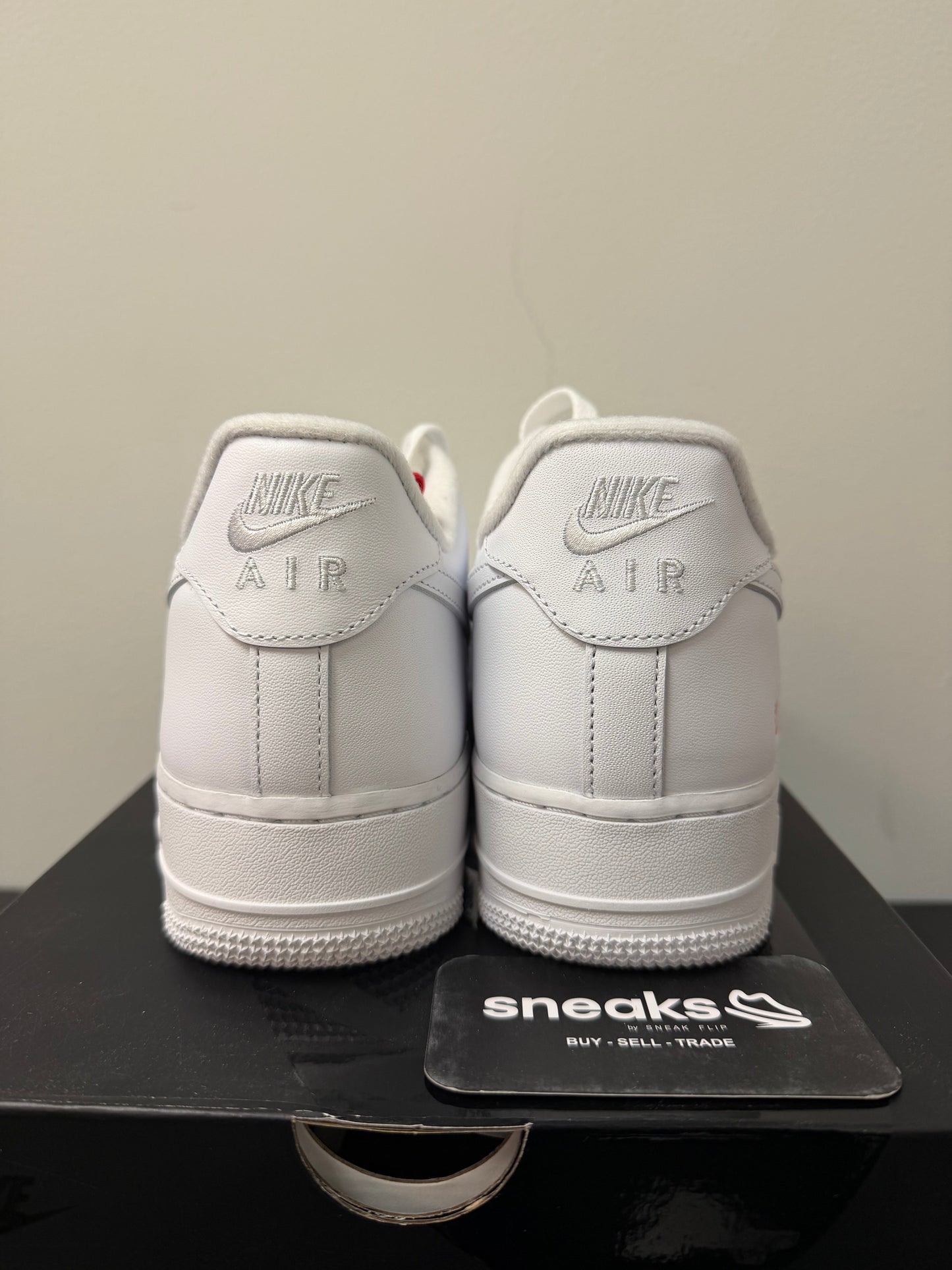 NEW Nike Air Force 1 Low Supreme White CU9225-100