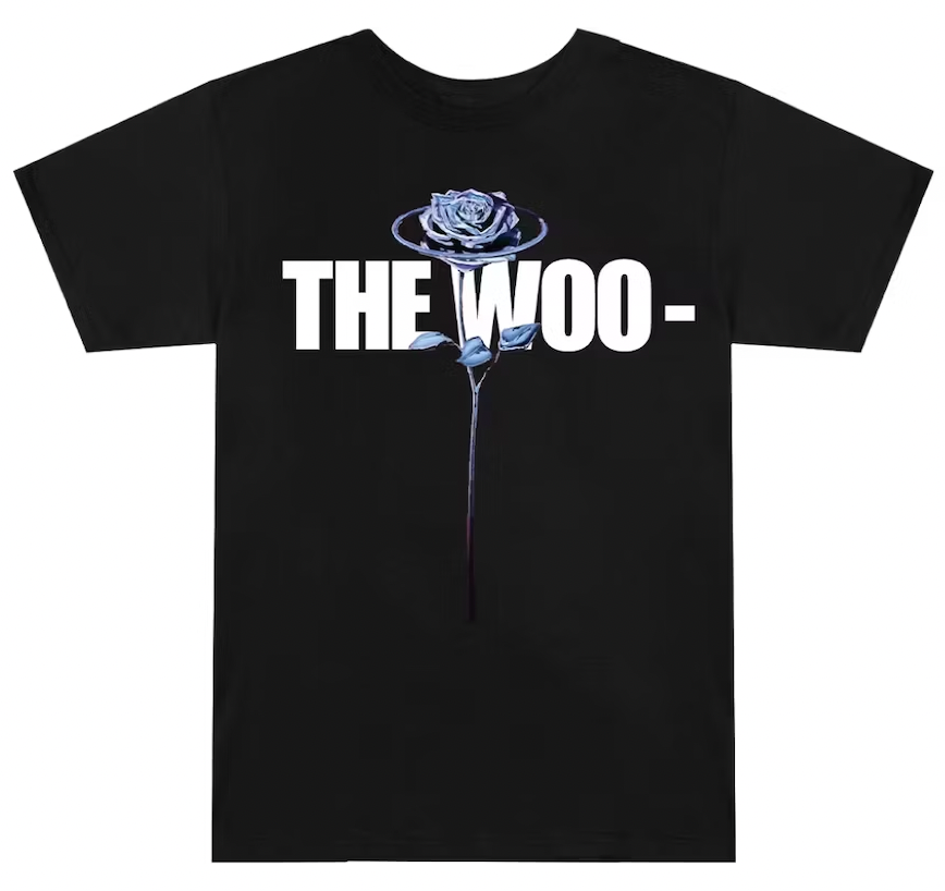 Pop Smoke x Vlone The Woo T-shirt Black