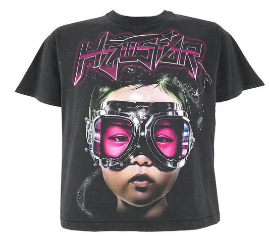 Hellstar The Future T-Shirt Black/Pink