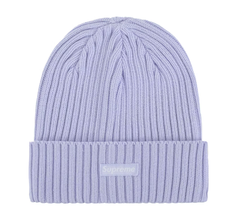Supreme Overdyed Beanie (SS24) Lilac