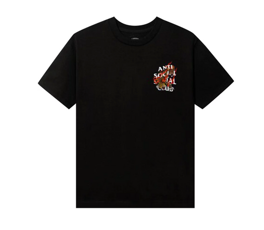 Anti Social Social Club Tiger Blood T-Shirt Black