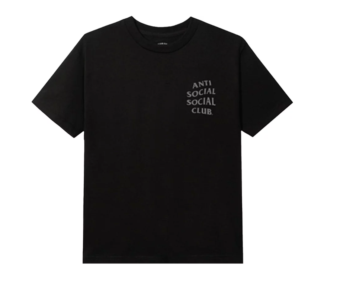 Anti Social Social Club The Ghost Of You And Me Tee Black