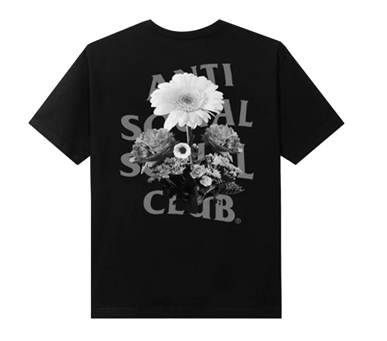 Anti Social Social Club The Ghost Of You And Me Tee Black