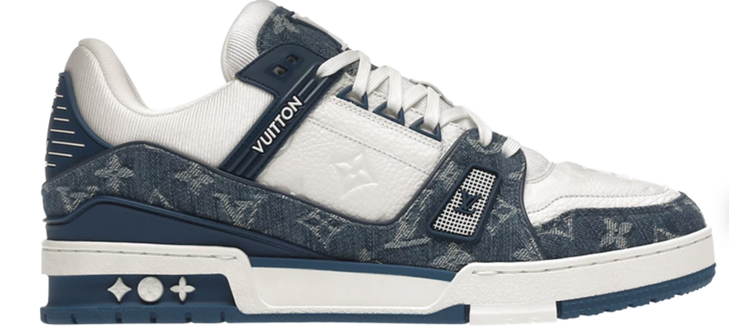 Louis Vuitton Trainer Low Monogram Denim 1A9JGZ