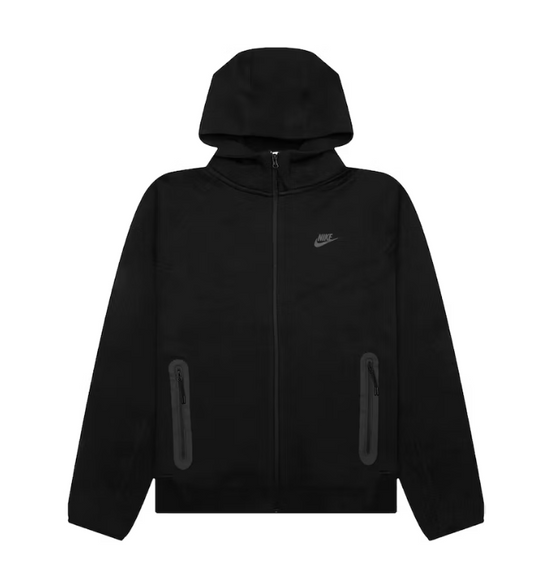 Nike Sportswear Tech Fleece Windrunner Full-Zip Hoodie Black/Black FB7921-010