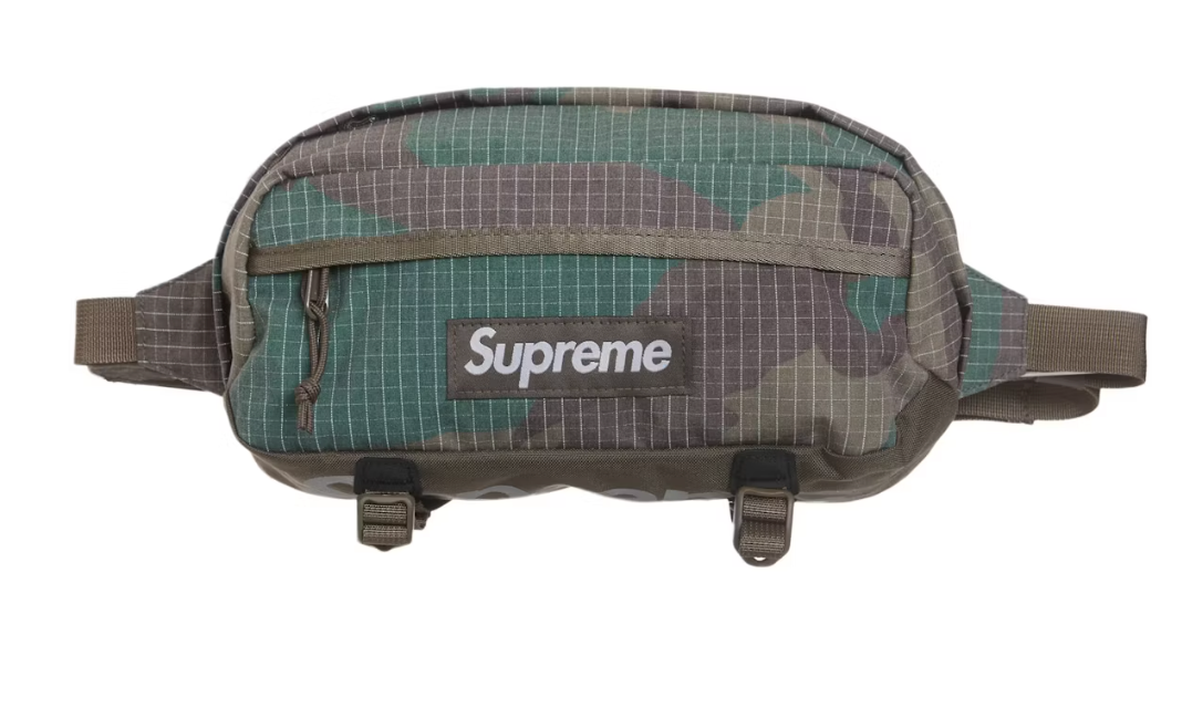 Supreme Waist Bag (SS24) Woodland Camo 3M Reflective
