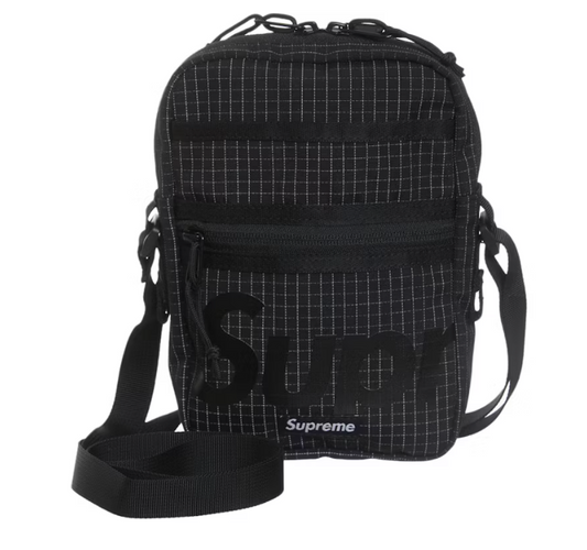 Supreme Shoulder Bag (SS24) Black 3M Reflective