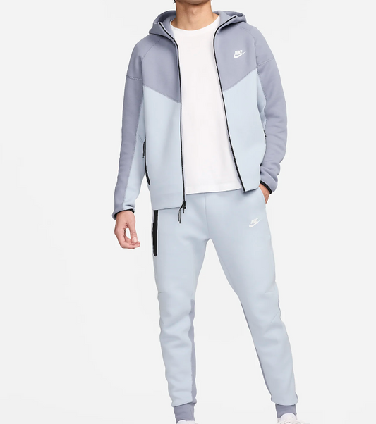 Nike Sportswear Tech Fleece Windrunner Full-Zip Hoodie Light Armory Blue/Ashen FB7921-440