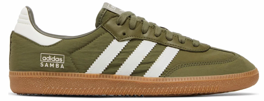 Adidas Samba OG Reflective Nylon Pack Focus Olive IE3440