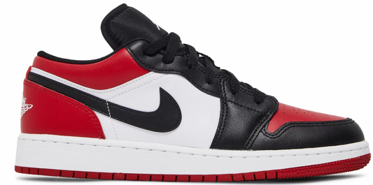 Air Jordan 1 Low GS Bred Toe 553560-612