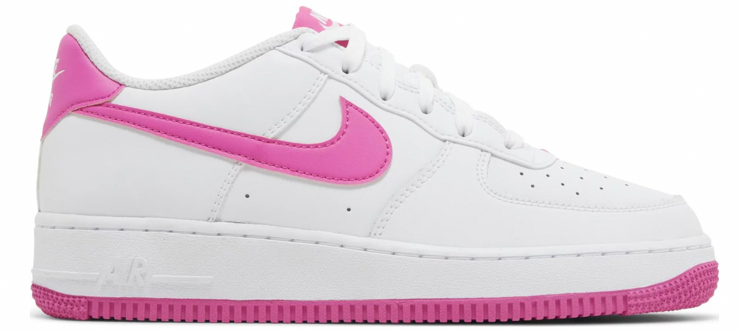 Air Force 1 GS 'White Laser Fuchsia FV5948-102