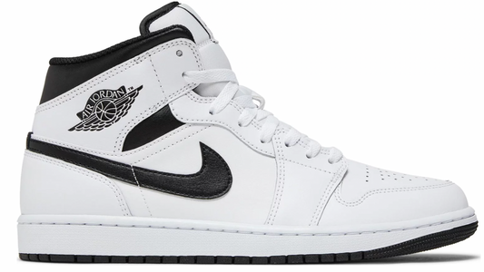 Air Jordan 1 Mid White Black DQ8426-132