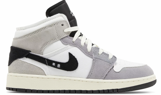 Air Jordan 1 Mid SE Craft GS Inside Out - Cement Grey FD9091-002