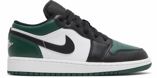 Air Jordan 1 Low GS Green Toe 553560-371