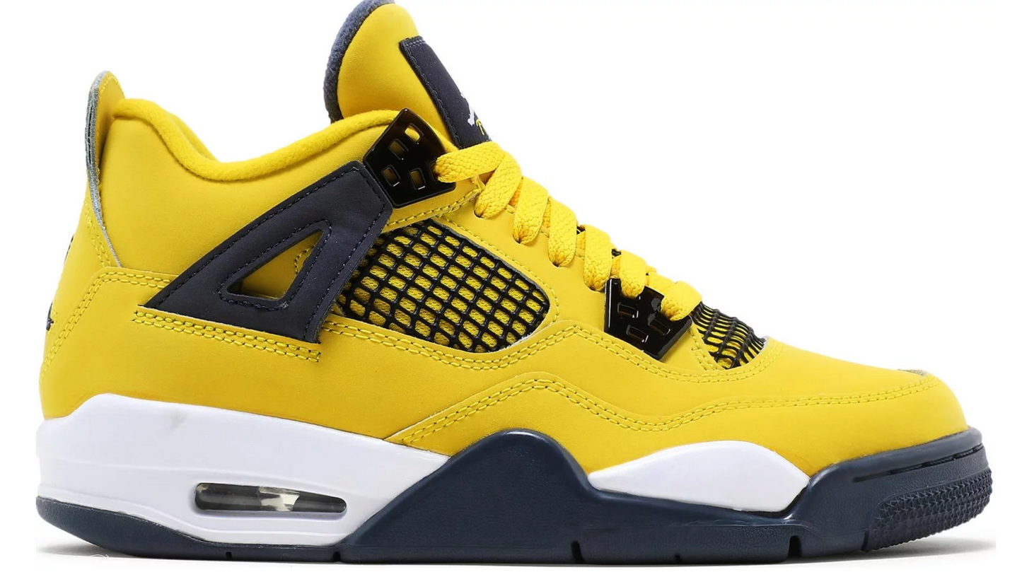 Air Jordan 4 Retro GS Lightning 2021 408452-700