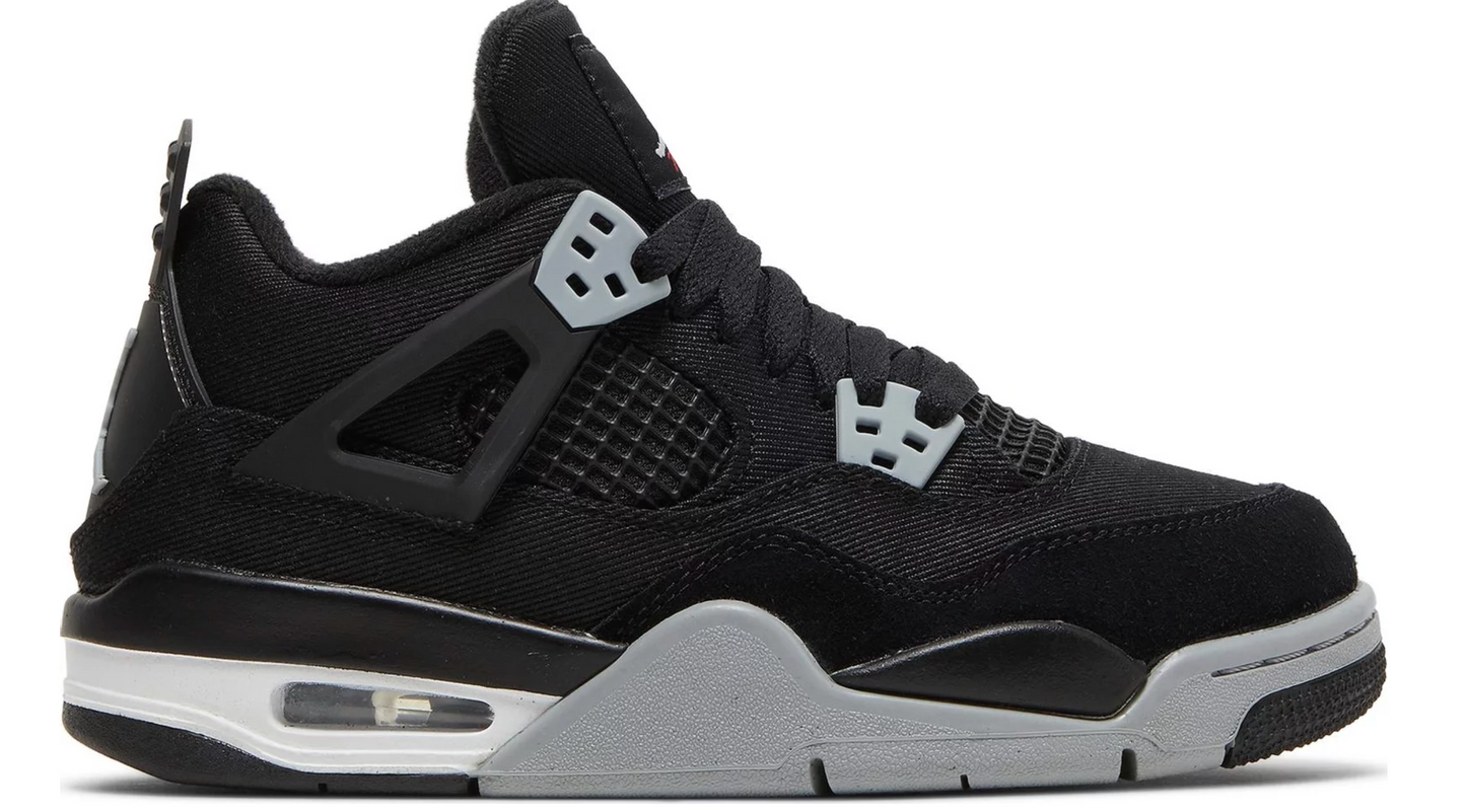 Air Jordan 4 Retro SE GS Black Canvas DV0553-006