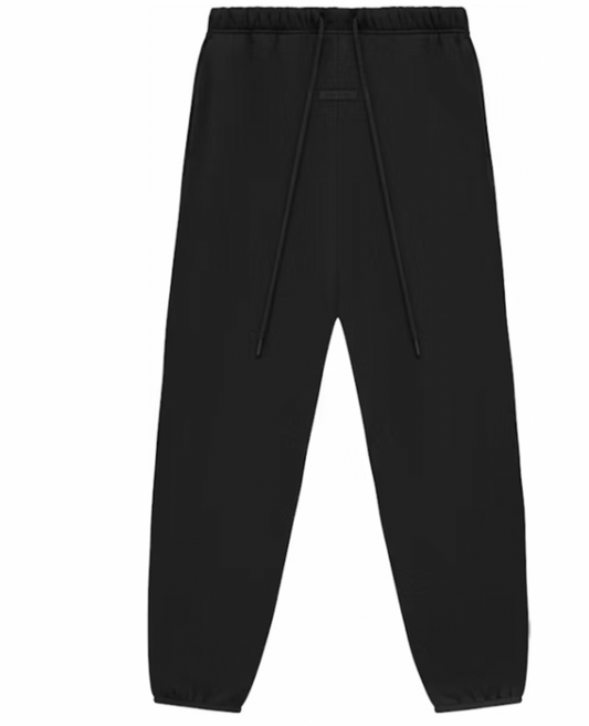 Essentials Jet Black Sweatpants