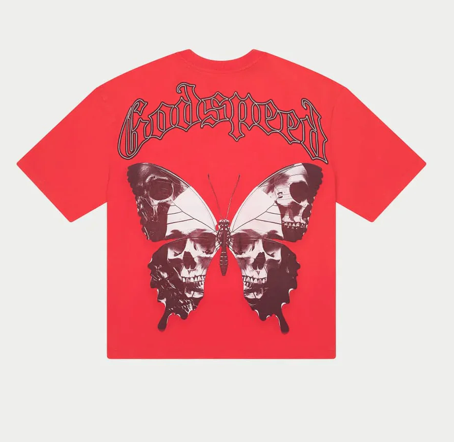 Godspeed Butterfly Effect T-Shirt Red