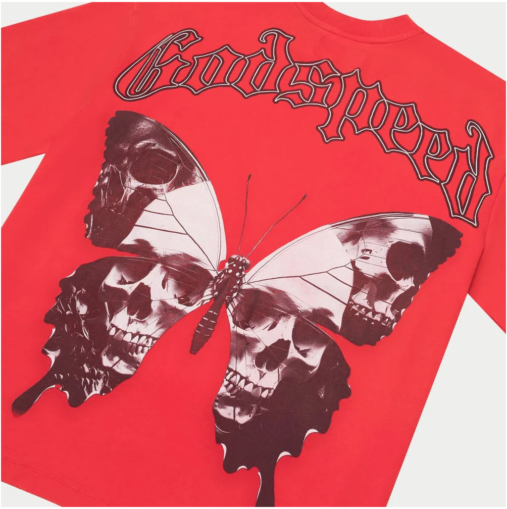 Godspeed Butterfly Effect T-Shirt Red