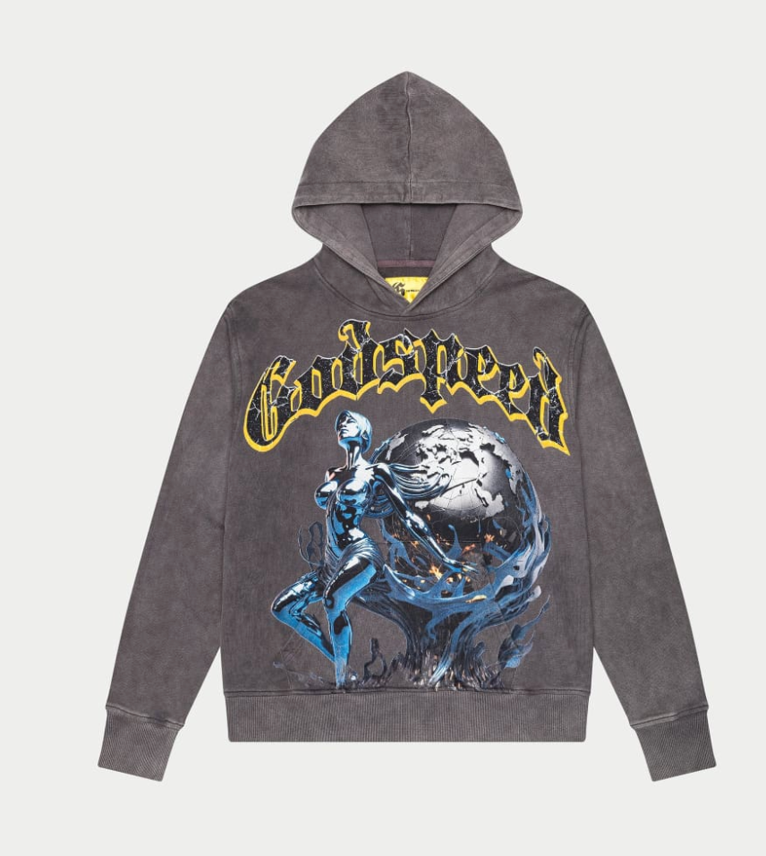 Godspeed Chrome Seduction Hoodie Grey