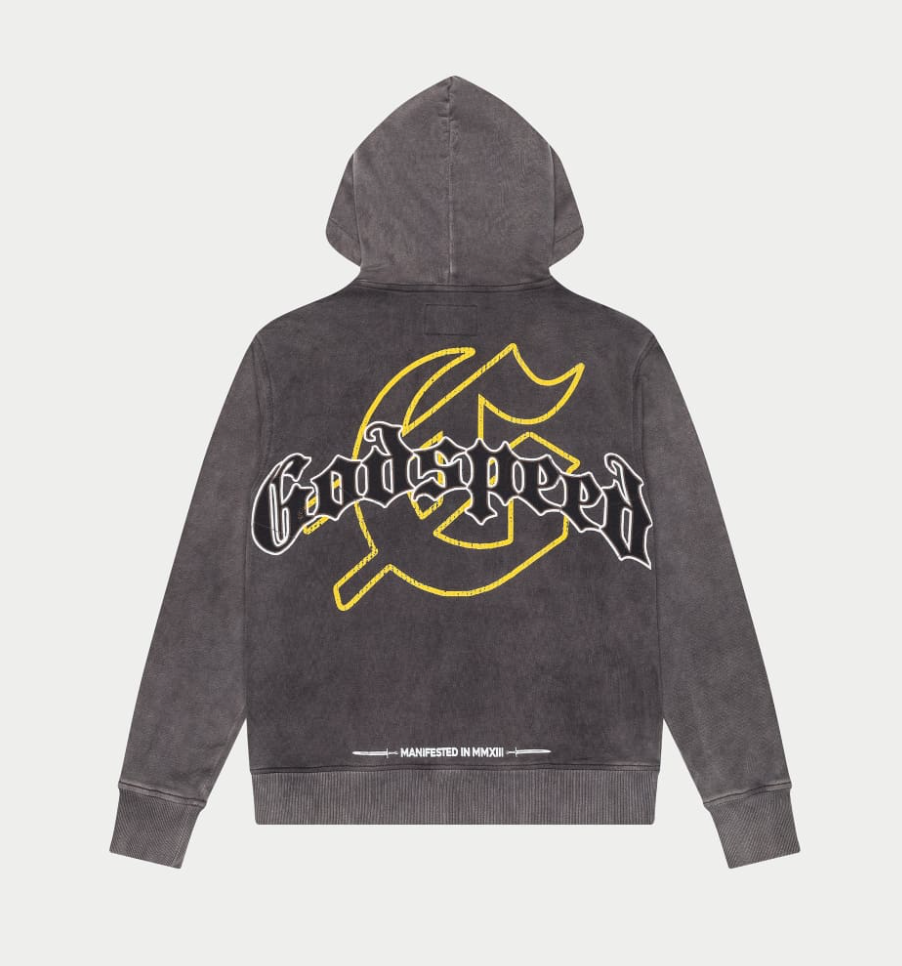 Godspeed Chrome Seduction Hoodie Grey