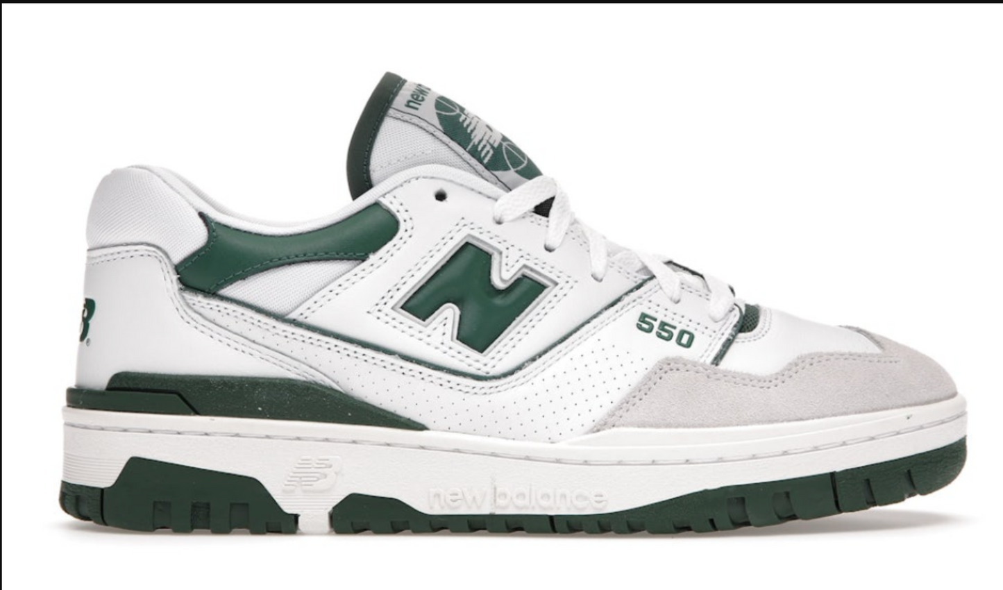 New Balance 550 White Green BB550WT1