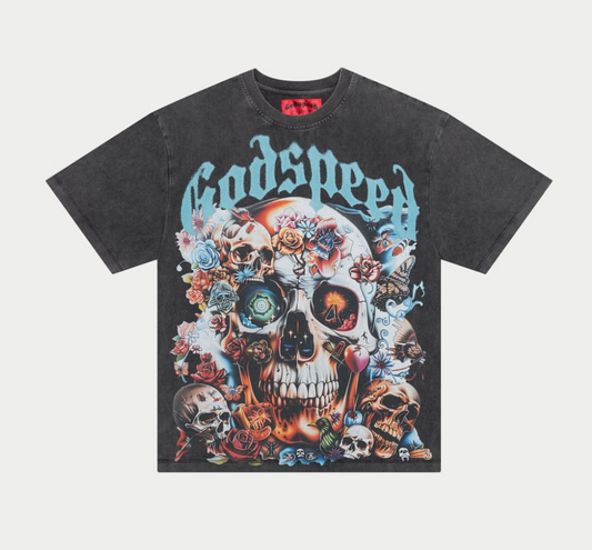 Godspeed Eternal Dream T-shirt  Grey Wash