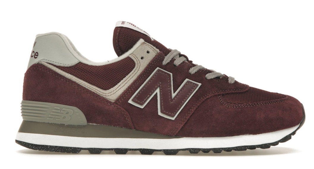 New Balance 574 Burgundy White (2022) ML574EVM