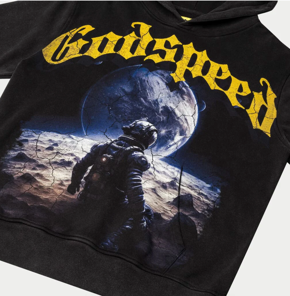 Godspeed No Looking Back Hoodie Yellow