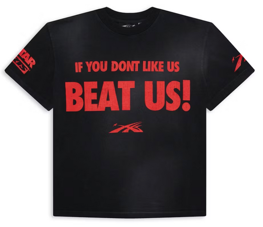 Hellstar Beat Us! T-shirt Red/Black