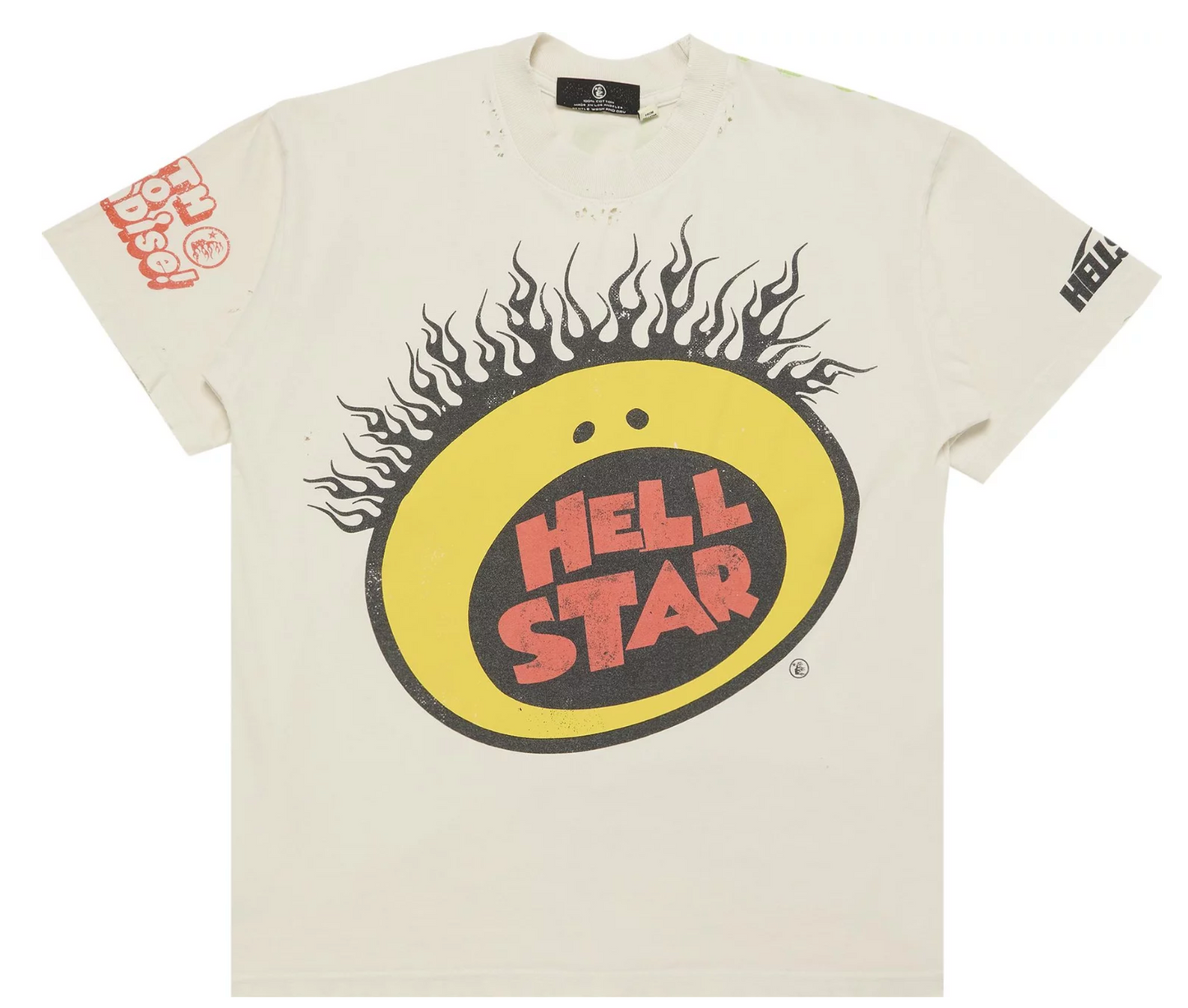 Hellstar Slime T-Shirt Cream