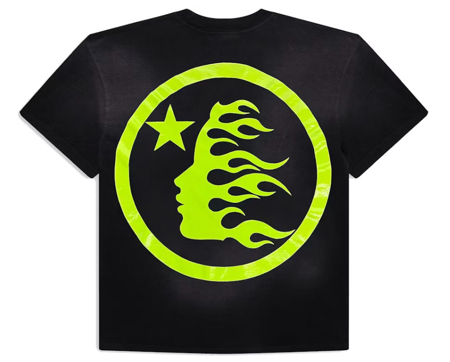 Hellstar Sports Core Logo Gel T- shirt Light Green